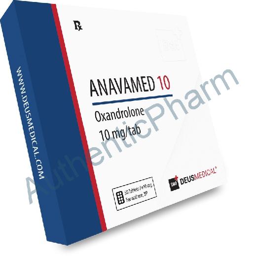 Buy Steroids Online - Buy ANAVAMED 10 (Oxandrolone) - DEUS MEDICAL