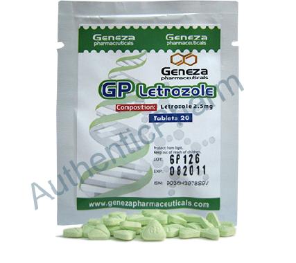 Buy Steroids Online - Buy GP Letrozole (Femara) - Geneza Pharmaceuticals