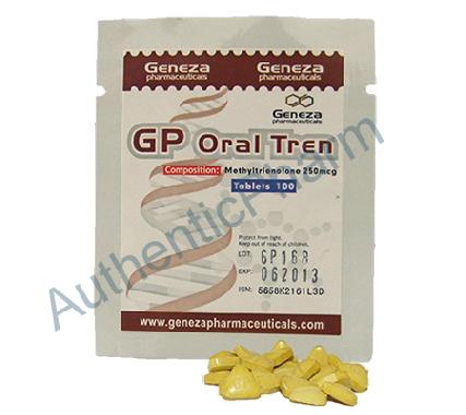 Buy Steroids Online - Buy GP Oral Tren (methyltrienolone) - Geneza Pharmaceuticals